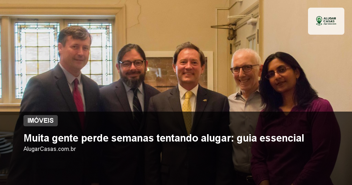 Muita gente perde semanas tentando alugar: guia essencial